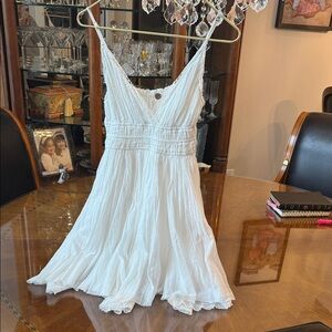 Chic White Mini Dress for Women